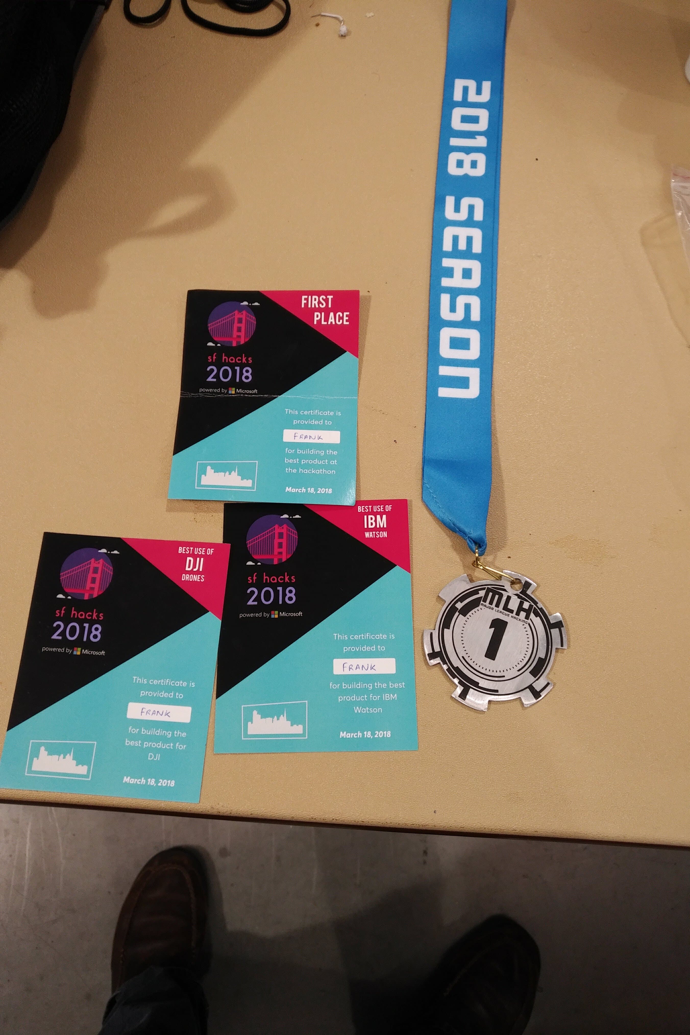 SF Hacks 2018