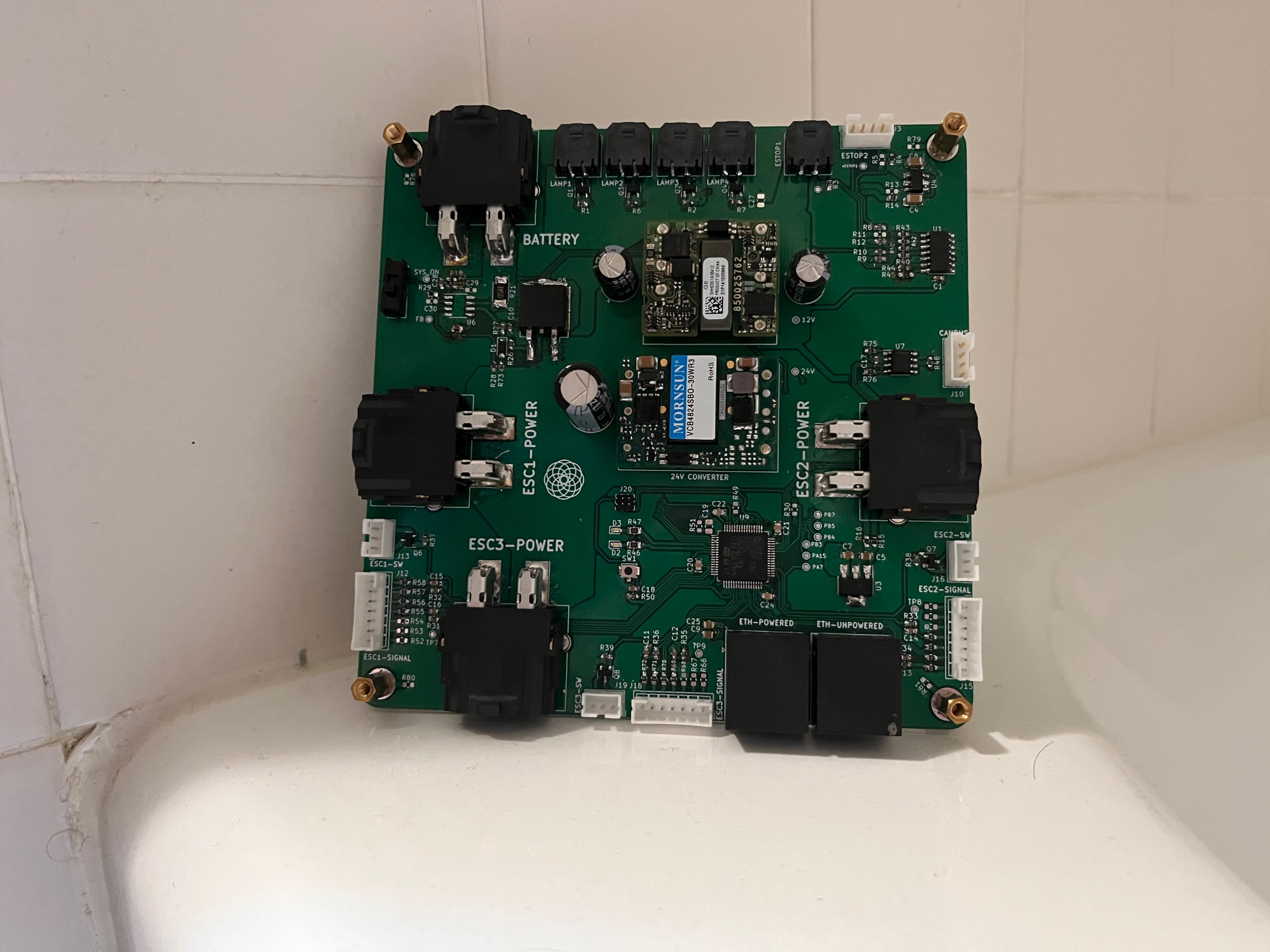 IGVC Tri-Motor Robot Board